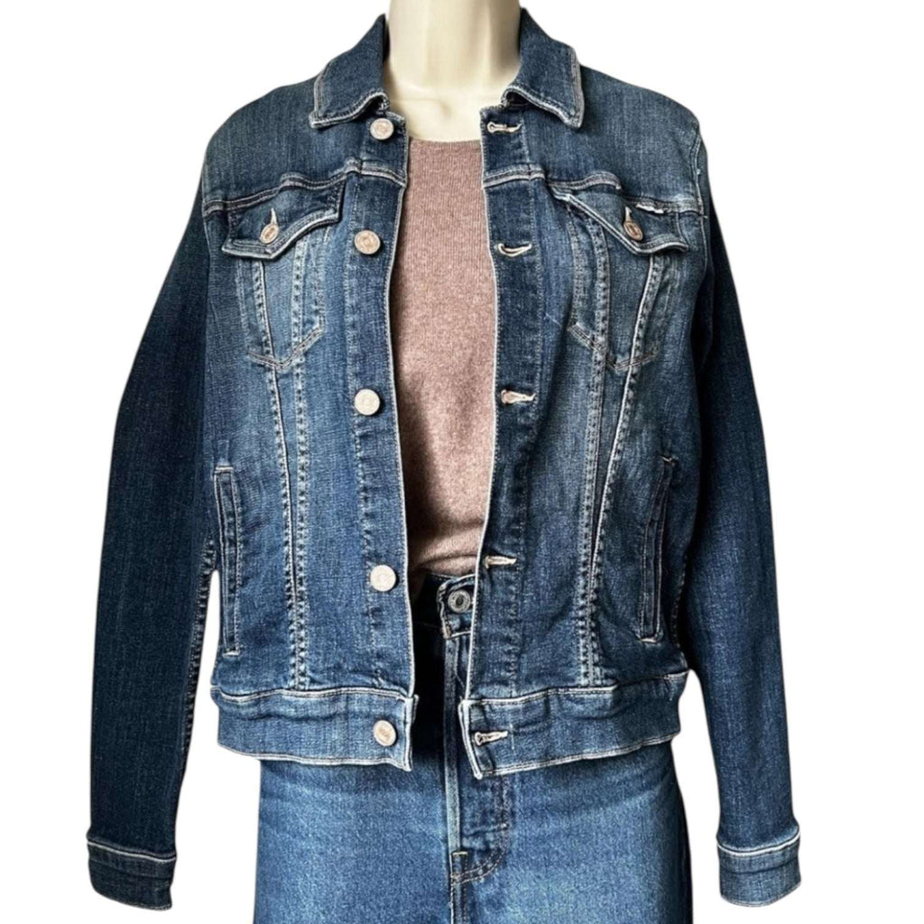 Mother Denim The Pocket Bruiser Jacket – Fitted, Size S – pre-loved