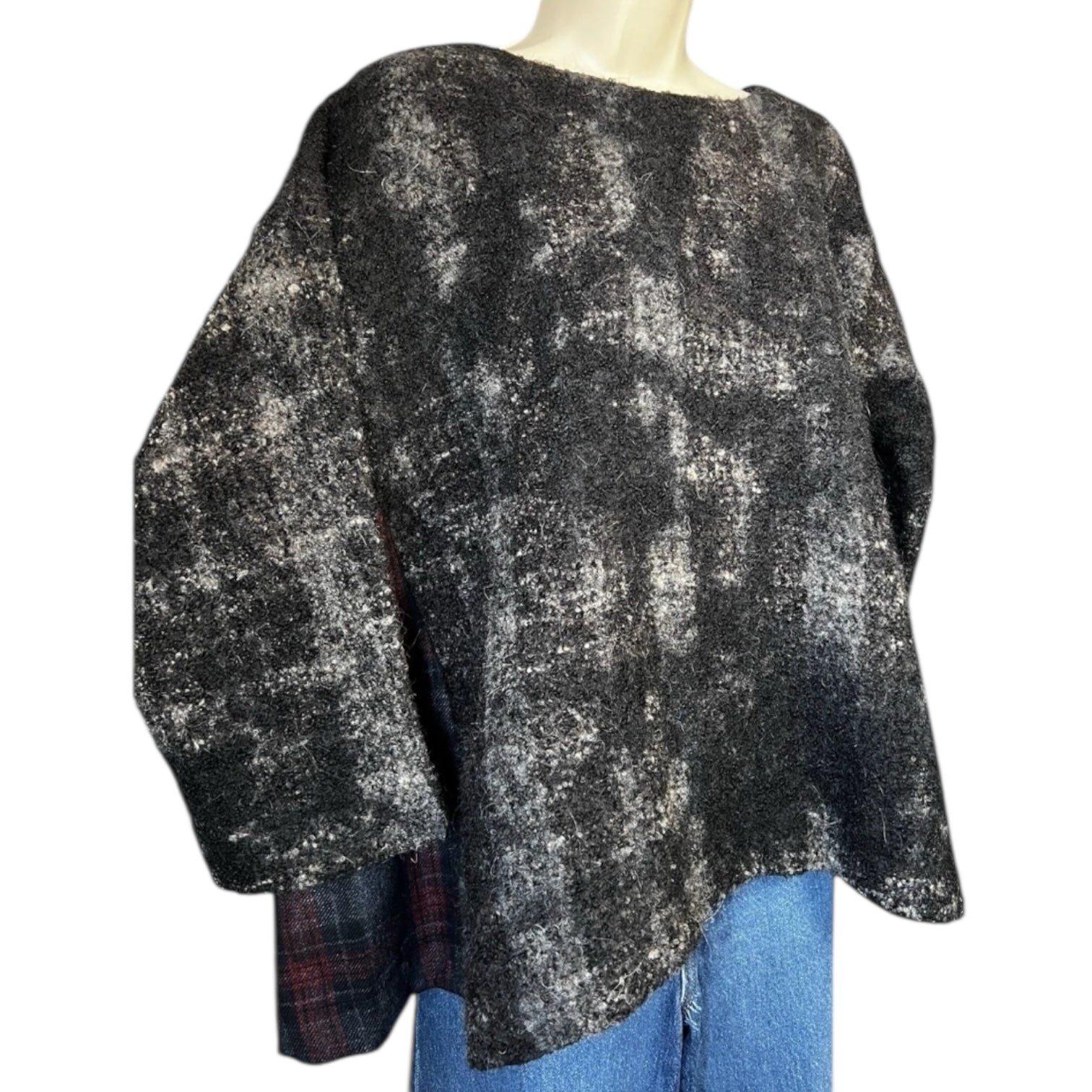 HIGH Use by Claire Campbell Oversized Wool Alpaca Jumper -  UK12