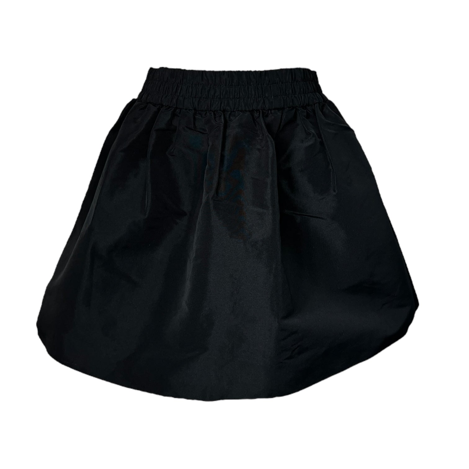 RED Valentino Mini Faille Skirt – Black Taffeta, IT40